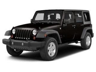 Black 2014 Jeep Wrangler Unlimited Sahara