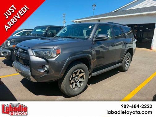 Gray 2022 Toyota 4Runner TRD Off Road Premium