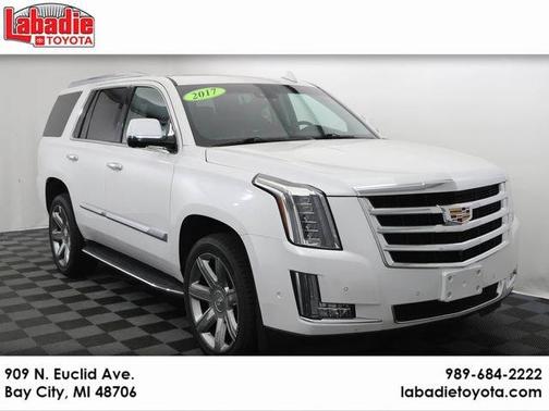 Crystal White Tri-Coat 2017 Cadillac Escalade Luxury