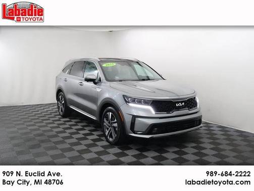 Steel Gray 2022 Kia Sorento Plug-In Hybrid SX Prestige