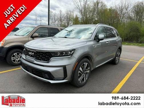 Steel Gray 2022 Kia Sorento Plug-In Hybrid SX Prestige