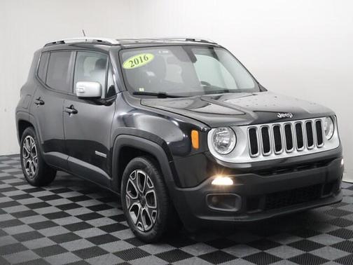 Black 2016 Jeep Renegade Limited