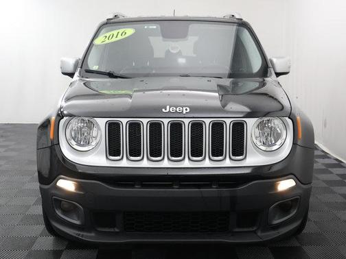 Black 2016 Jeep Renegade Limited