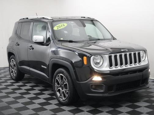 Black 2016 Jeep Renegade Limited
