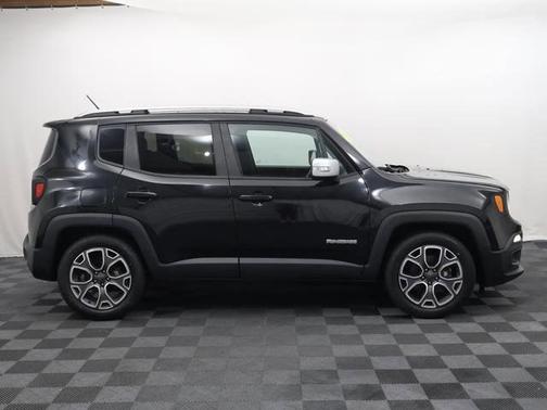 Black 2016 Jeep Renegade Limited
