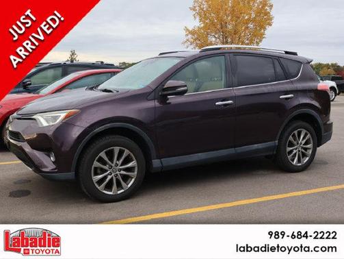 Black Currant Metallic 2016 Toyota RAV4 Limited