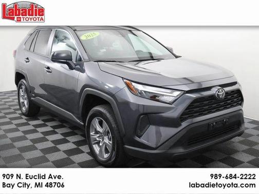 Magnetic Gray 2025 Toyota RAV4 Hybrid LE