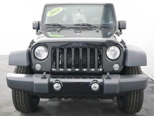 Black 2015 Jeep Wrangler Sport