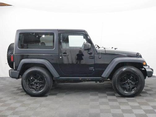 Black 2015 Jeep Wrangler Sport