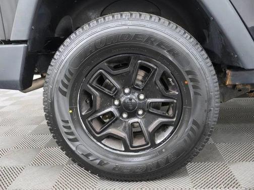 Black 2015 Jeep Wrangler Sport