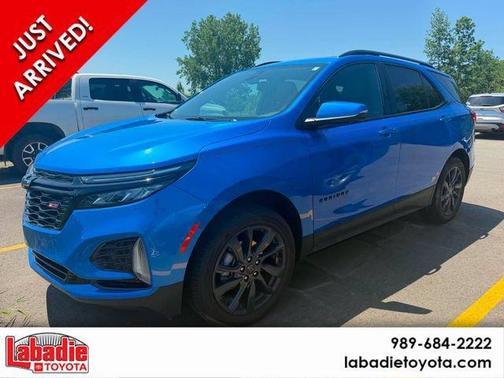 Rip Tide Blue 2024 Chevrolet Equinox RS