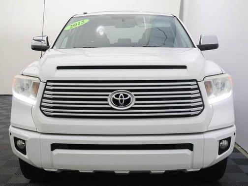 Super White 2015 Toyota Tundra Platinum