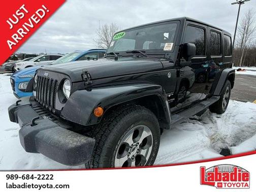 2018 Jeep Wrangler JK Unlimited Sahara