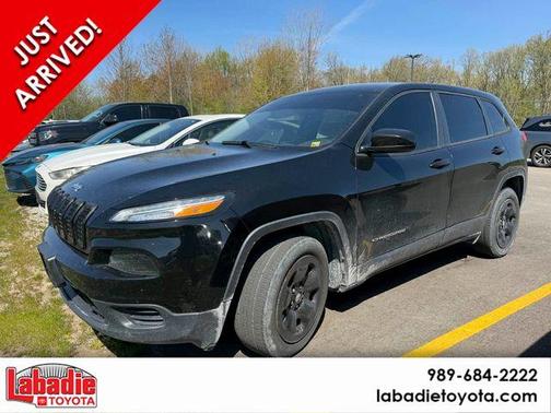 Diamond Black 2017 Jeep Cherokee Sport