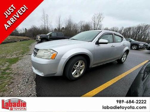 Bright Silver 2010 Dodge Avenger R/T