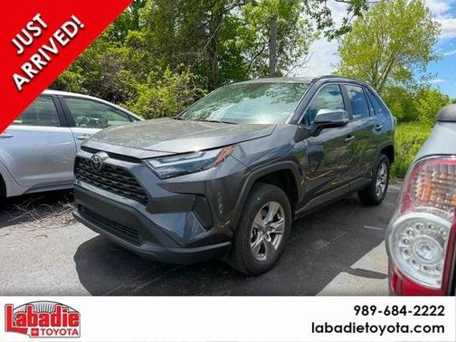 Magnetic Gray 2025 Toyota RAV4 XLE