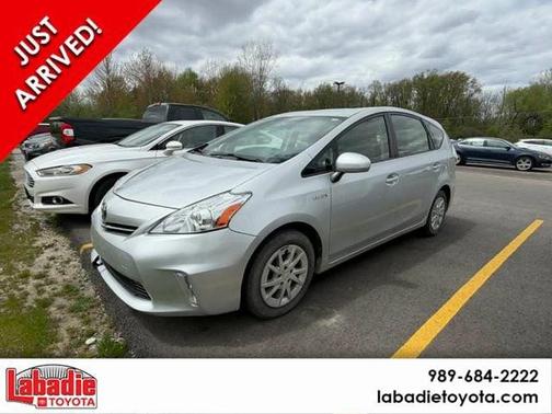Classic Silver 2014 Toyota Prius v Two