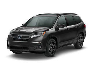 Modern Steel Metallic 2021 Honda Pilot Black Edition