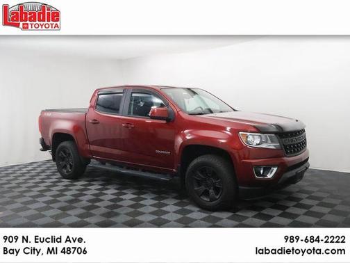 Cajun Red Tintcoat 2018 Chevrolet Colorado Z71