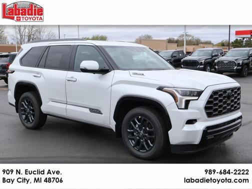 Wind Chill Pearl 2026 Toyota Sequoia Platinum