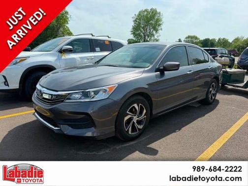 Silver 2017 Honda Accord LX