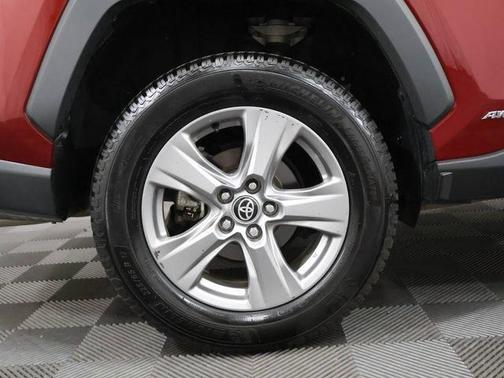 Ruby Flare Pearl 2023 Toyota RAV4 Hybrid LE