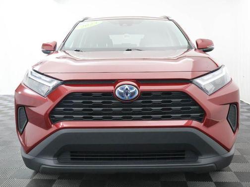 Ruby Flare Pearl 2023 Toyota RAV4 Hybrid LE
