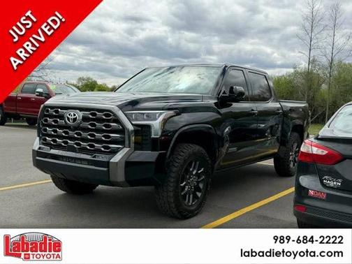 Midnight Black 2023 Toyota Tundra Platinum
