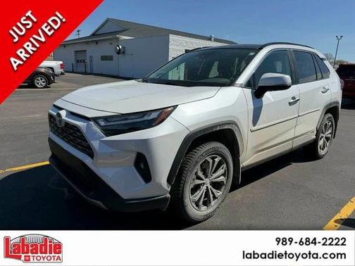 Wind Chill Pearl 2023 Toyota RAV4 Hybrid Limited