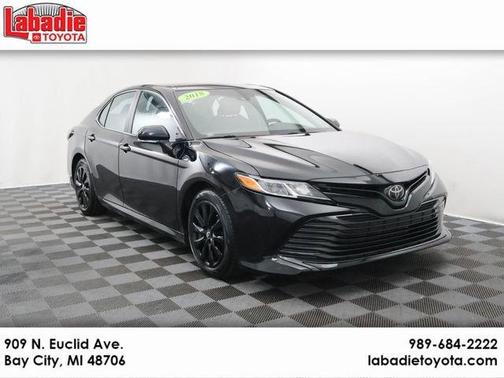 Midnight Black 2018 Toyota Camry LE