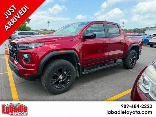 Volcanic Red 2024 GMC Canyon Elevation