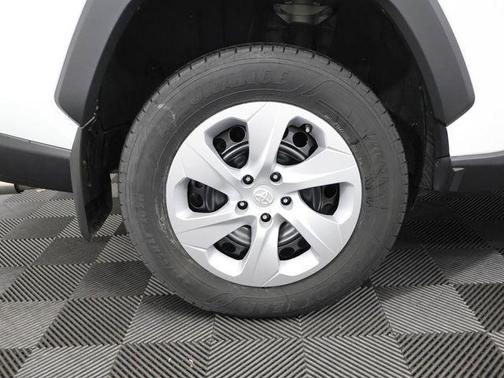 Super White 2019 Toyota RAV4 LE