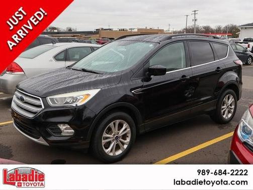 Shadow Black 2018 Ford Escape SEL