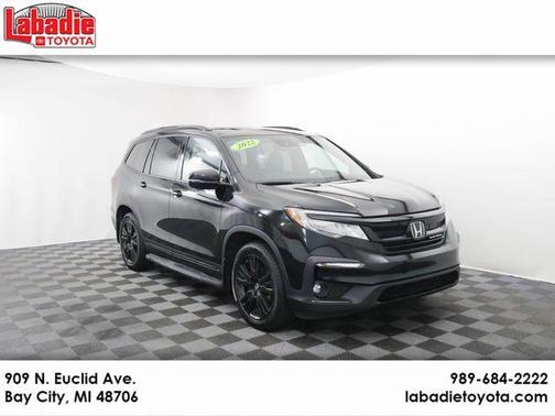 Crystal Black Pearl 2022 Honda Pilot Elite