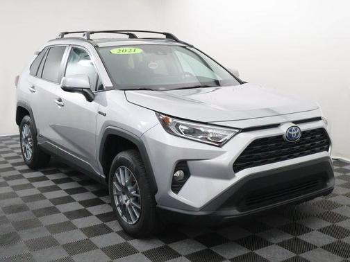 Silver Sky 2021 Toyota RAV4 Hybrid XLE Premium