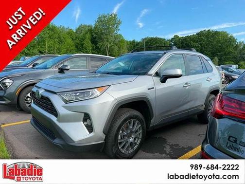 Silver Sky 2021 Toyota RAV4 Hybrid XLE Premium
