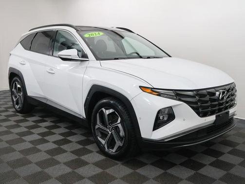 White Pearl 2024 Hyundai TUCSON Limited