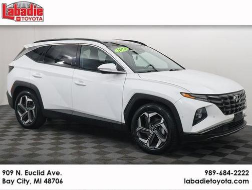 White Pearl 2024 Hyundai TUCSON Limited