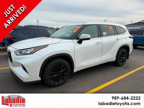 Blizzard Pearl 2020 Toyota Highlander XLE