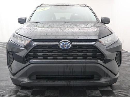 Midnight Black 2022 Toyota RAV4 Hybrid LE