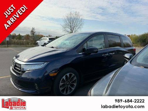 Obsidian Blue Pearl 2022 Honda Odyssey EX-L