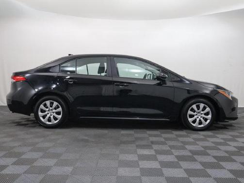 Midnight Black Metallic 2025 Toyota Corolla LE