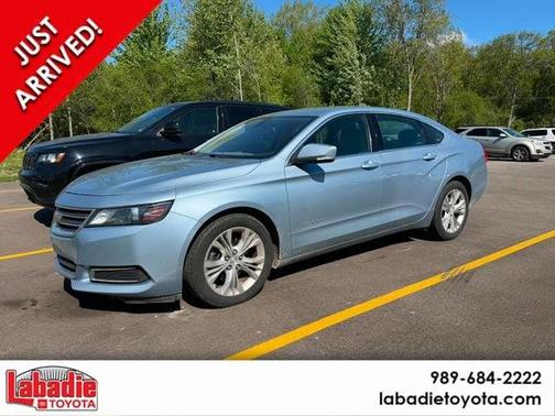Silver Topaz 2015 Chevrolet Impala 1LT
