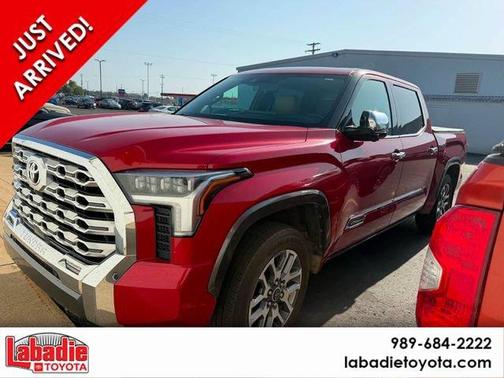Red 2022 Toyota Tundra 1794 Edition