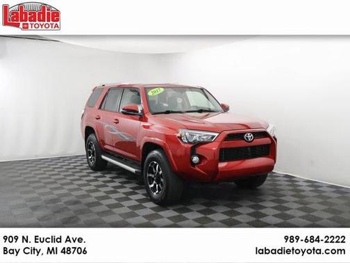 Barcelona Red 2017 Toyota 4Runner SR5 Premium