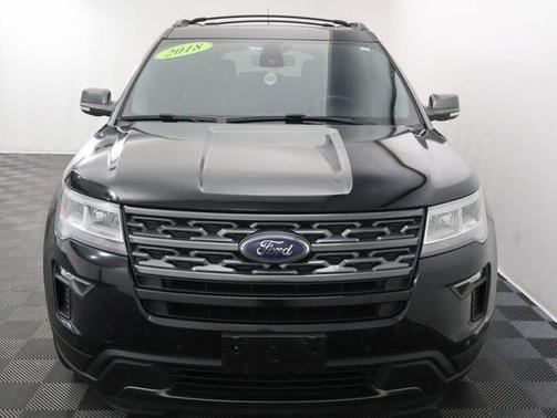 Shadow Black 2018 Ford Explorer XLT
