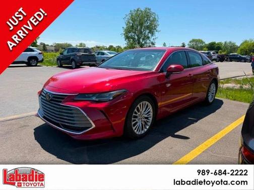 Red 2021 Toyota Avalon Limited