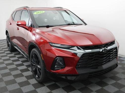 Cherry Red Tintcoat 2022 Chevrolet Blazer RS