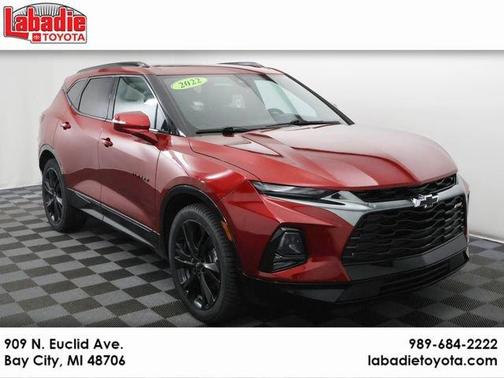Cherry Red Tintcoat 2022 Chevrolet Blazer RS