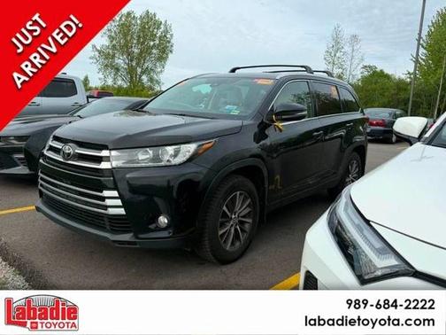Midnight Black 2018 Toyota Highlander Limited